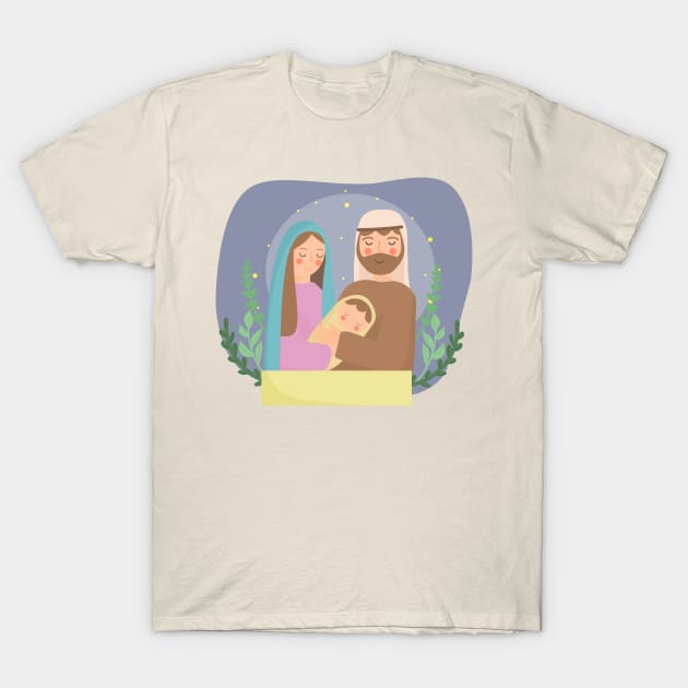 Holy family T-Shirt by Lucadev